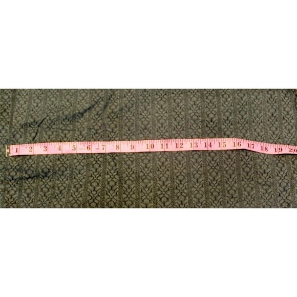 Grey Black Striped Wavy Knots Fabric Abstract Pre-Washed Apparel Craft - Picture 3 of 3